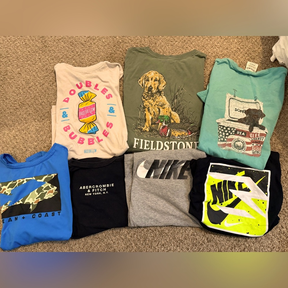 Boys medium Lot of 7 shirts